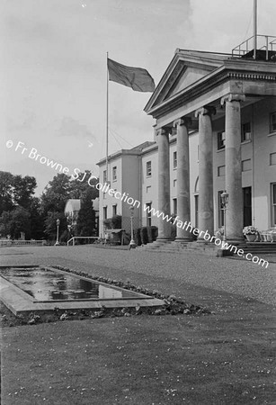 ARAS AN UACHTARAIN TERRACE AND COLONNADE FROM EAST